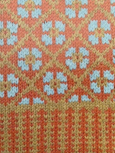 Insidesbild ur boken: Sticka nordiskt