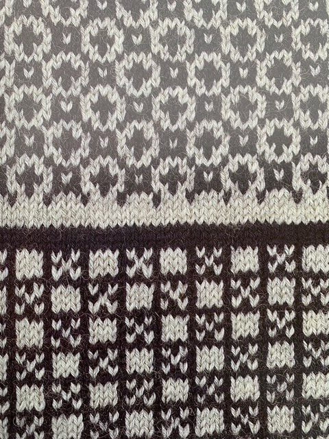 Insidesidesbild ur boken: Sticka nordiskt