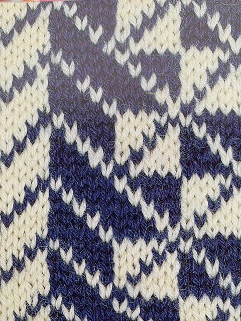 Insidesbild ur boken: Sticka nordiskt