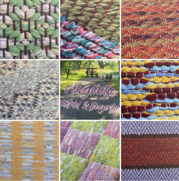 Insidesbild ur boken Vävglädje Estrid & Eugenia.