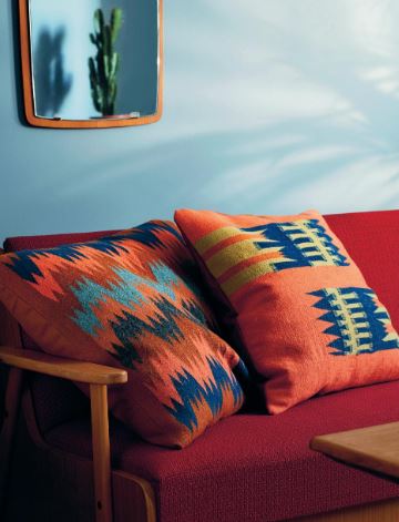 Insidesbild ur boken Att väva.