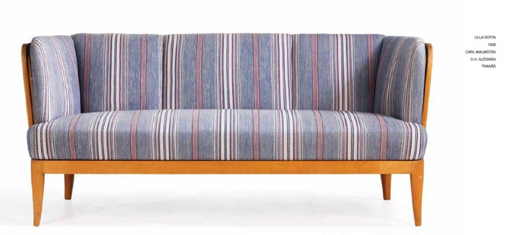 Insidesbild ur boken: Berättelser om småländska designmöbler