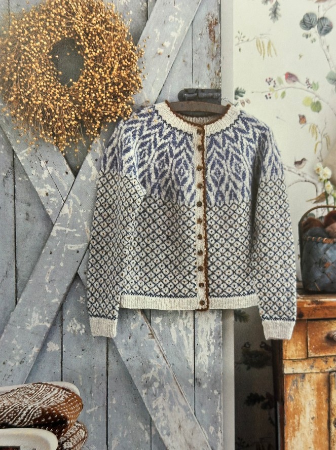 Insidesbilder ur boken: Norska koftor