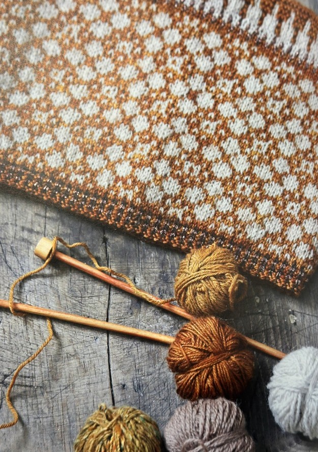 Insidesbilder ur boken: Norska koftor