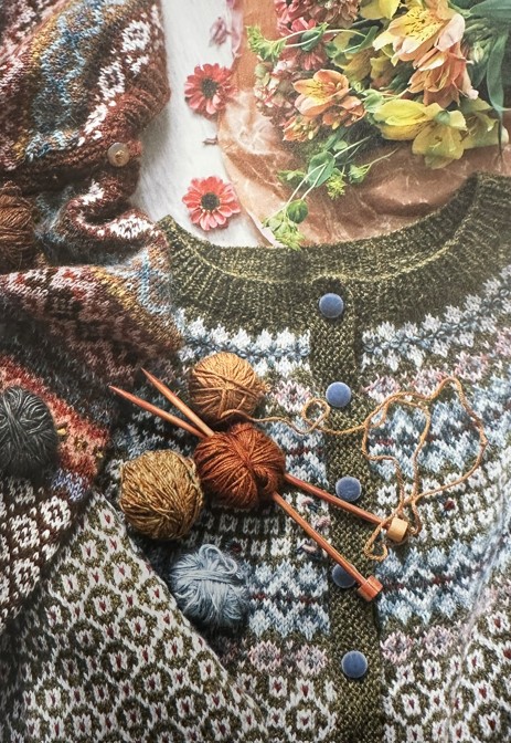 Insidesbilder ur boken: Norska koftor