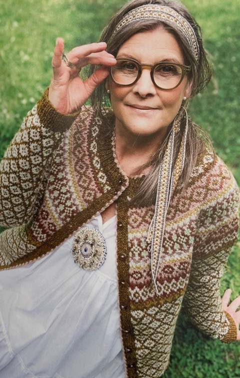 Insidesbilder ur boken: Norska koftor