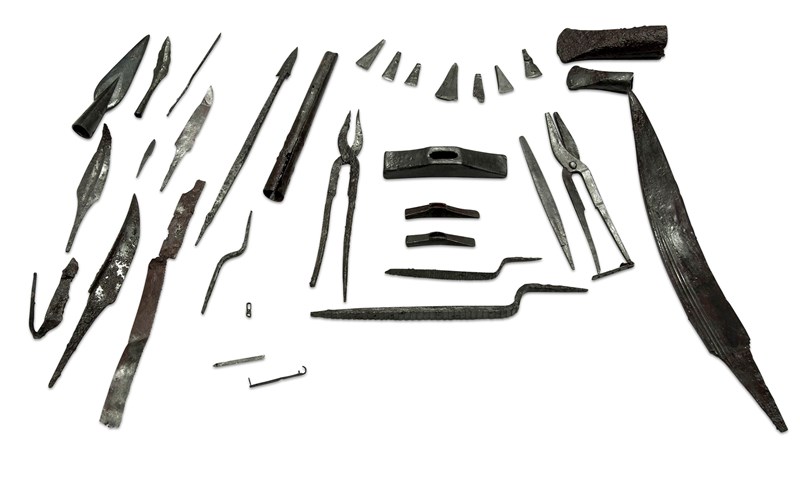 Insidesbild ur boken: Metaller, hantverkare och arkeologi