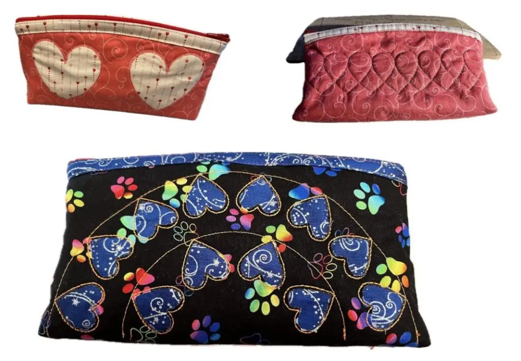 Insidesbild ur boken: Quilta med rulers