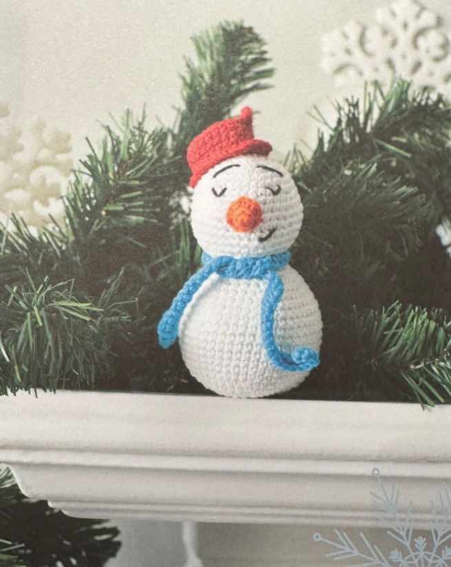 Insidesbild ur boken: Söta och mysiga julvirkningar