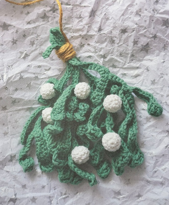 Insidesbild ur boken: Söta och mysiga julvirkningar