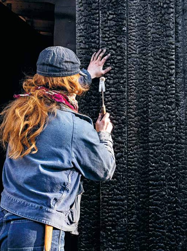 Insidesbild ur boken: Bygga bastu