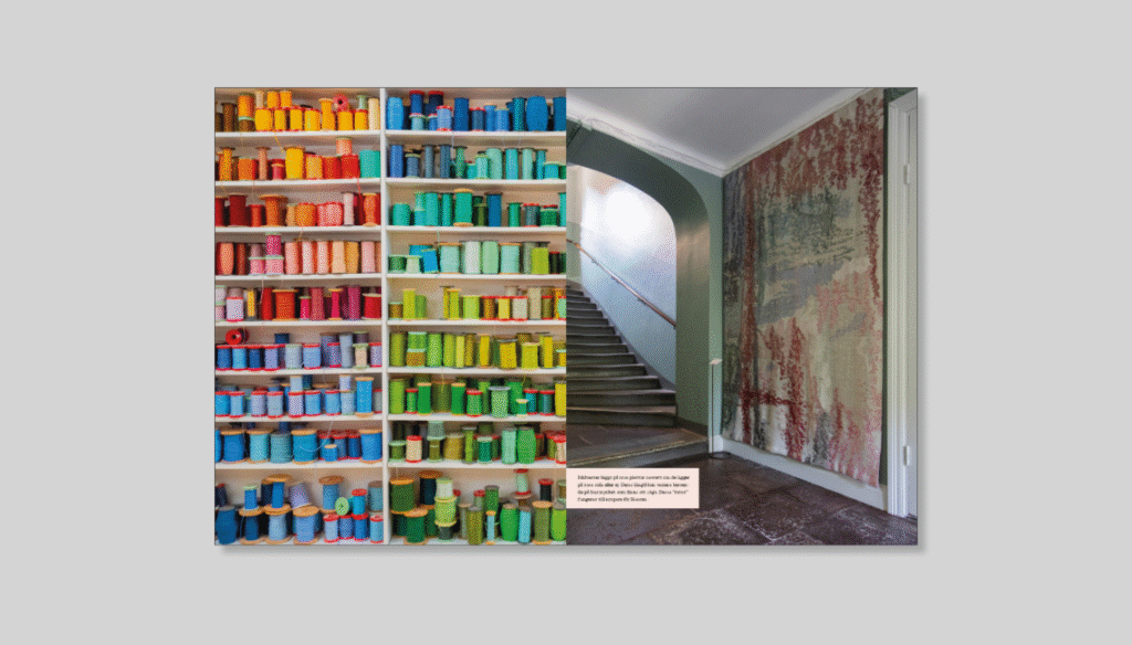 Insidesbild ur boken: En textil historia