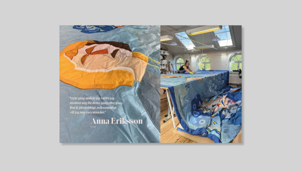 Insidesbild ur boken: En textil historia