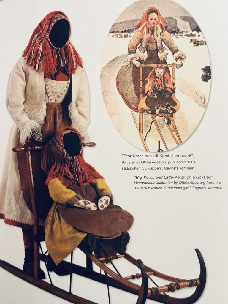 Insidesbild ur boken: Klädd i Dalarna