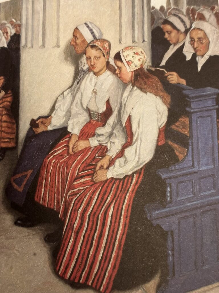 Insidesbild ur boken: Klädd i Dalarna