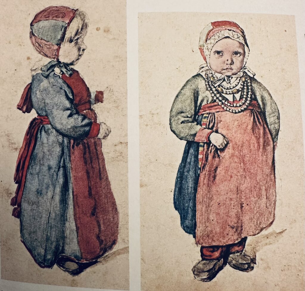 Insidesbild ur boken: Klädd i Dalarna