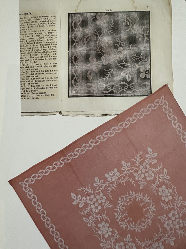 Insidesbild ur boken: Den dansande Damastvävaren