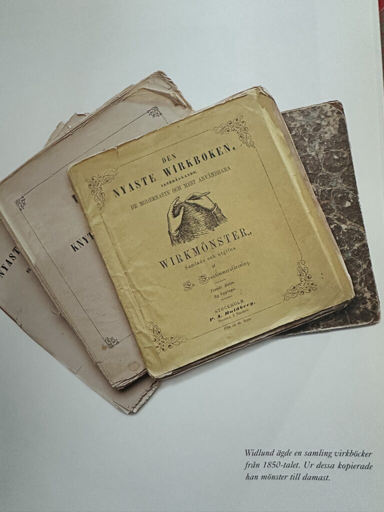 Insidesbild ur boken: Den dansande Damastvävaren