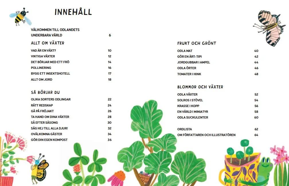 Insidesbild ur boken: En liten odlares handbok
