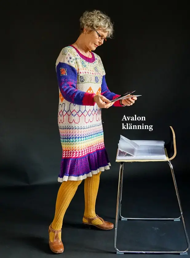 Insidesbild ur boken: Stickade historier