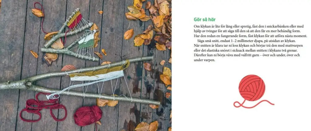 Insidesbild ur boken: Skapa utomhus