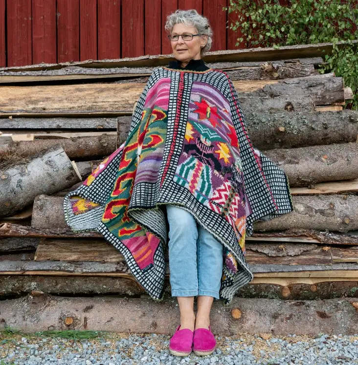 Insidesbild ur boken: Stickade historier