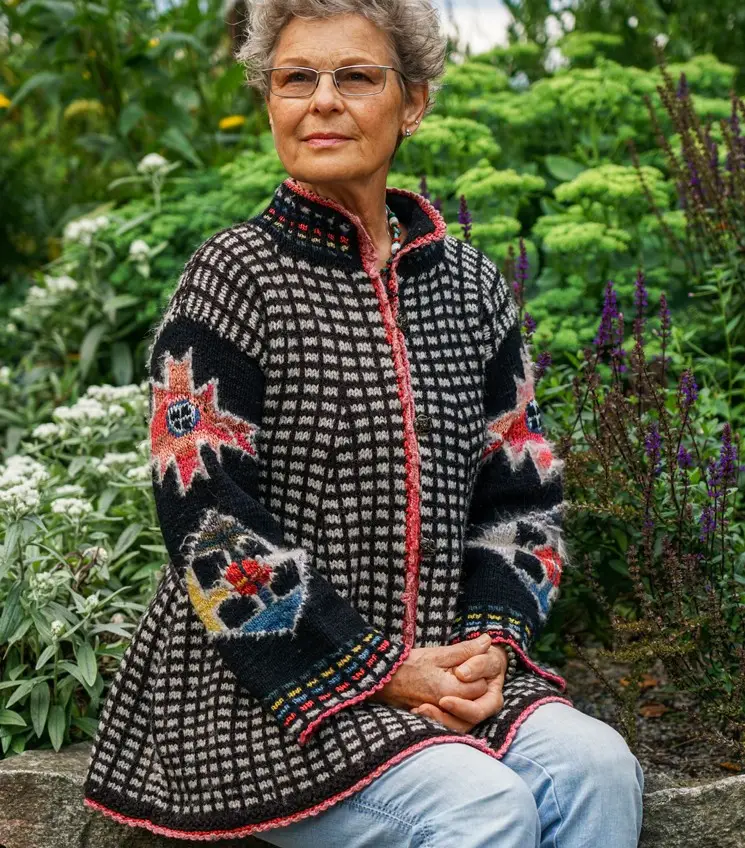 Insidesbild ur boken: Stickade historier