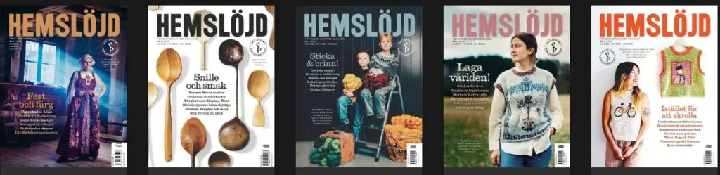 Tidningen Hemslöjd