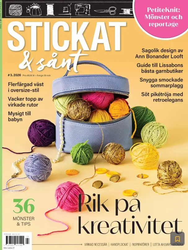 Stickat & sånt nr 3 2026