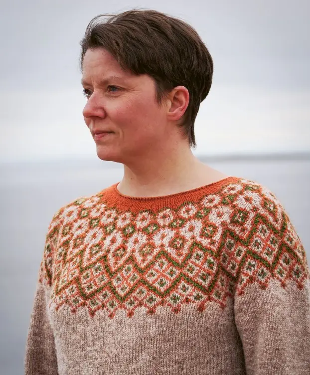 Insidesbild ur boken: Sticka Sápmi