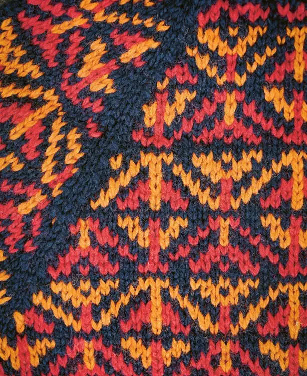Insidesbild ur boken: Sticka Sápmi