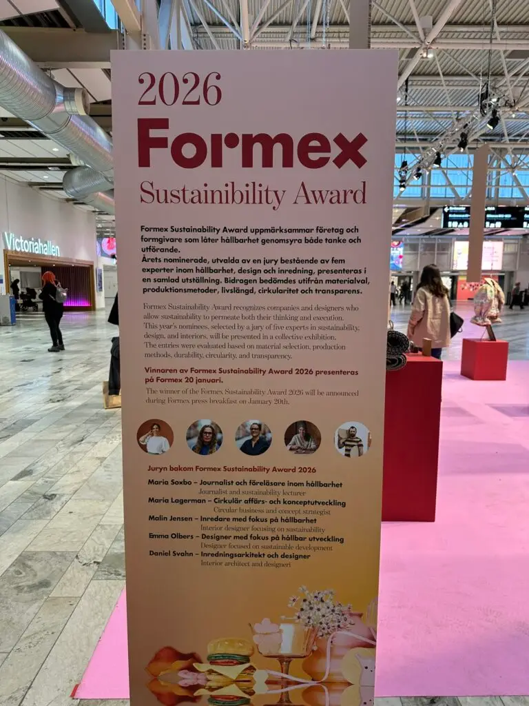 Formex Våren 2026 Foto: Slöjdmagasinet AnneSofie Ampén.